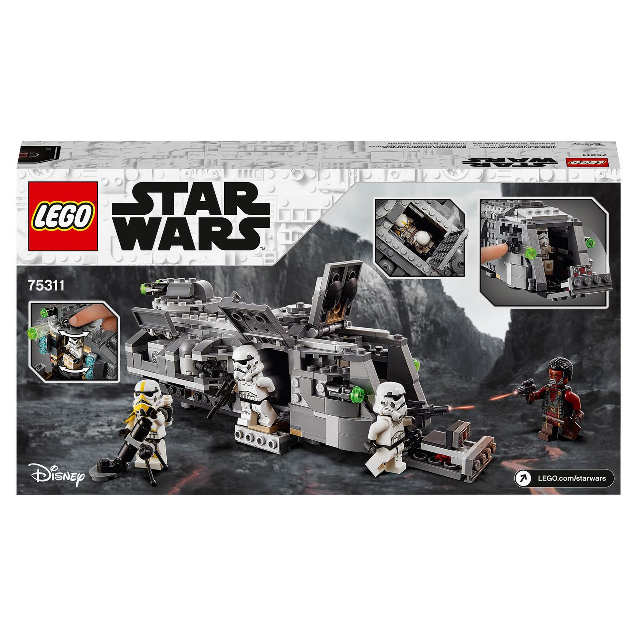 Voir la diapositive 8 : LEGO Star Wars 75311 Le Maraudeur Blindé Impérial dès 8 ans