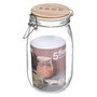 Voir la diapositive 3 : FIVE Bocal en Verre  Wording  1,5L Transparent