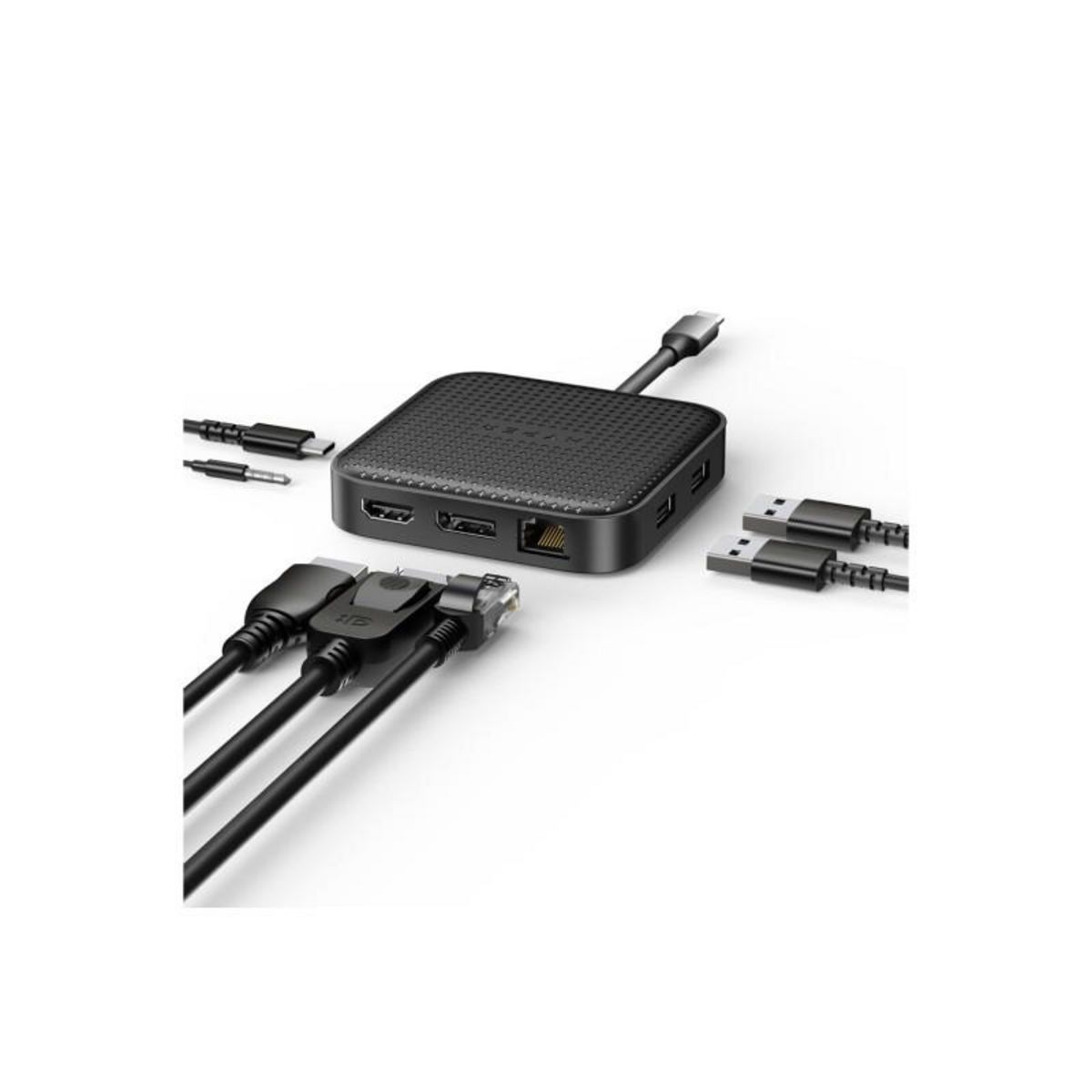 HYPER Hub USB Hyper STATION D ACCUEIL 7 EN 1 HD 583 GL