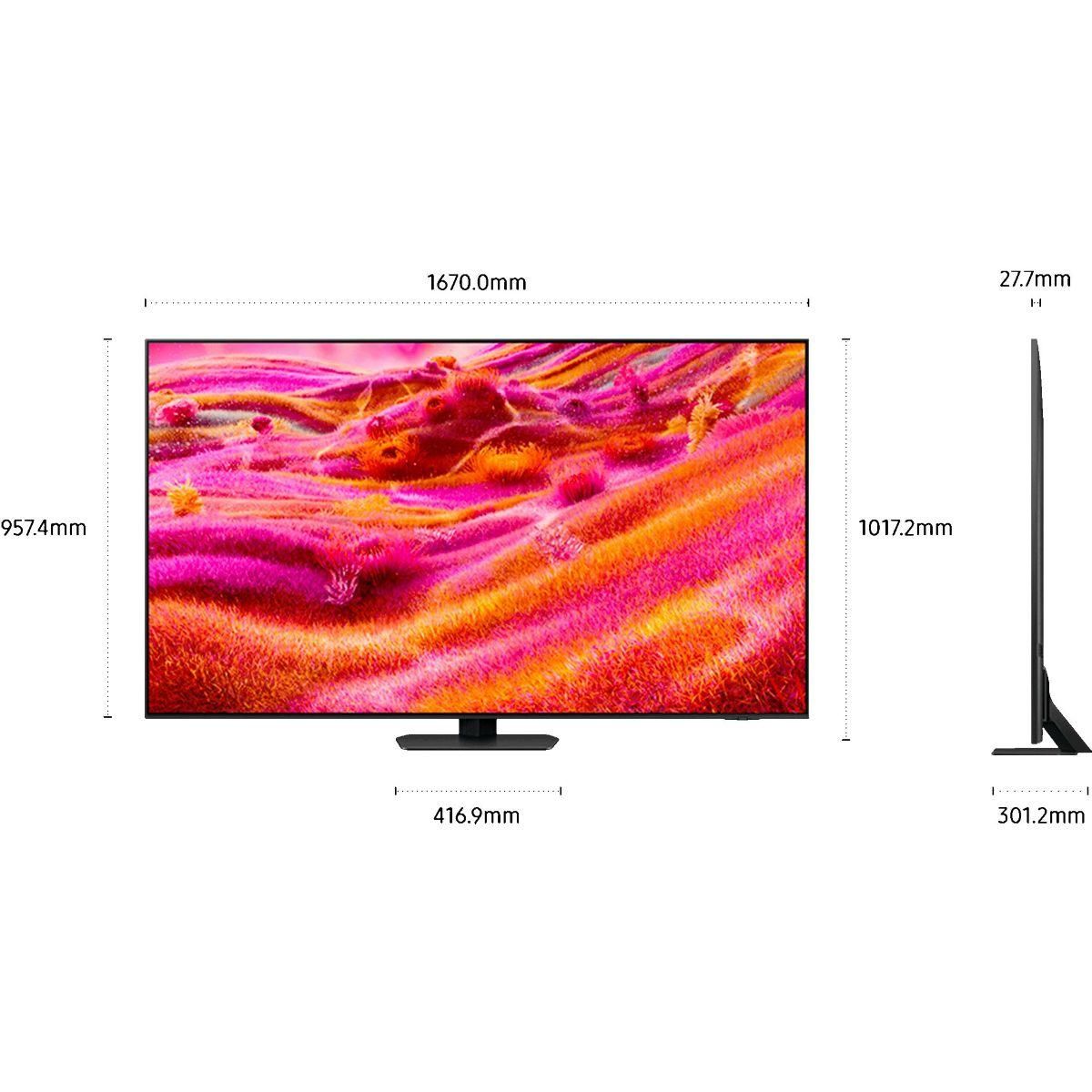 Samsung TV Mini Led NeoQLED TQ75QN90F 4K AI 2025