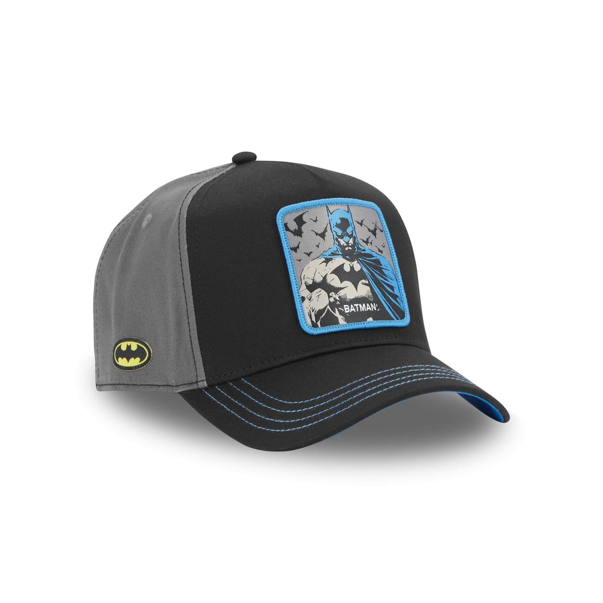 Voir la diapositive 4 : CAPSLAB Casquette trucker en sergé de coton dc comics gotham