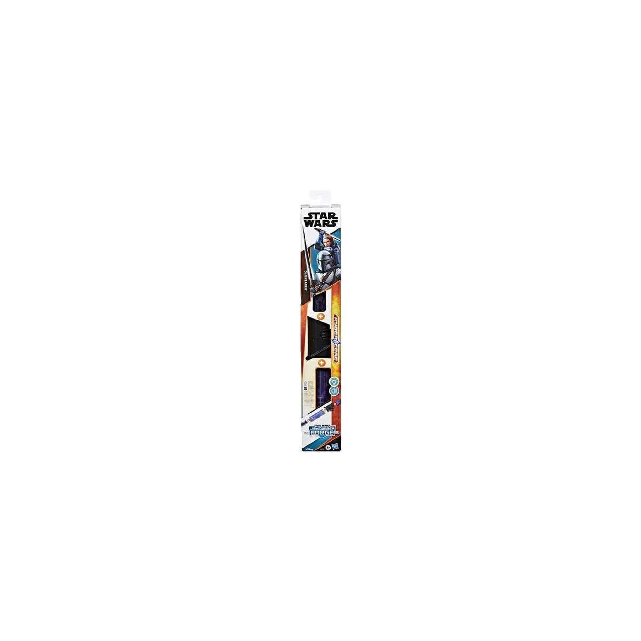 Star Wars Figurine Star Wars Réplique Sabre Laser Électronique Lightsaber Forge Kyber
