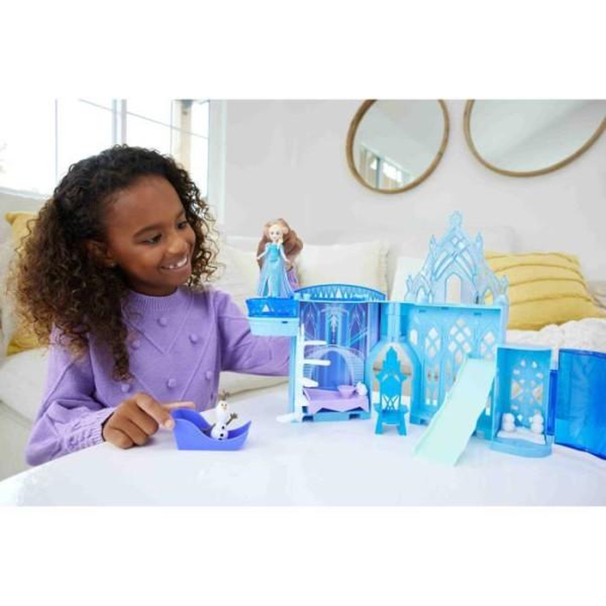 Voir la diapositive 5 : DISNEY FROZEN Disney-palais de glace d'elsa la reine des neiges histoires a empiler - 3 ans+- jdp63
