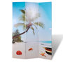 Voir la diapositive 1 : VIDAXL Cloison de separation pliable 120 x 170 cm Plage