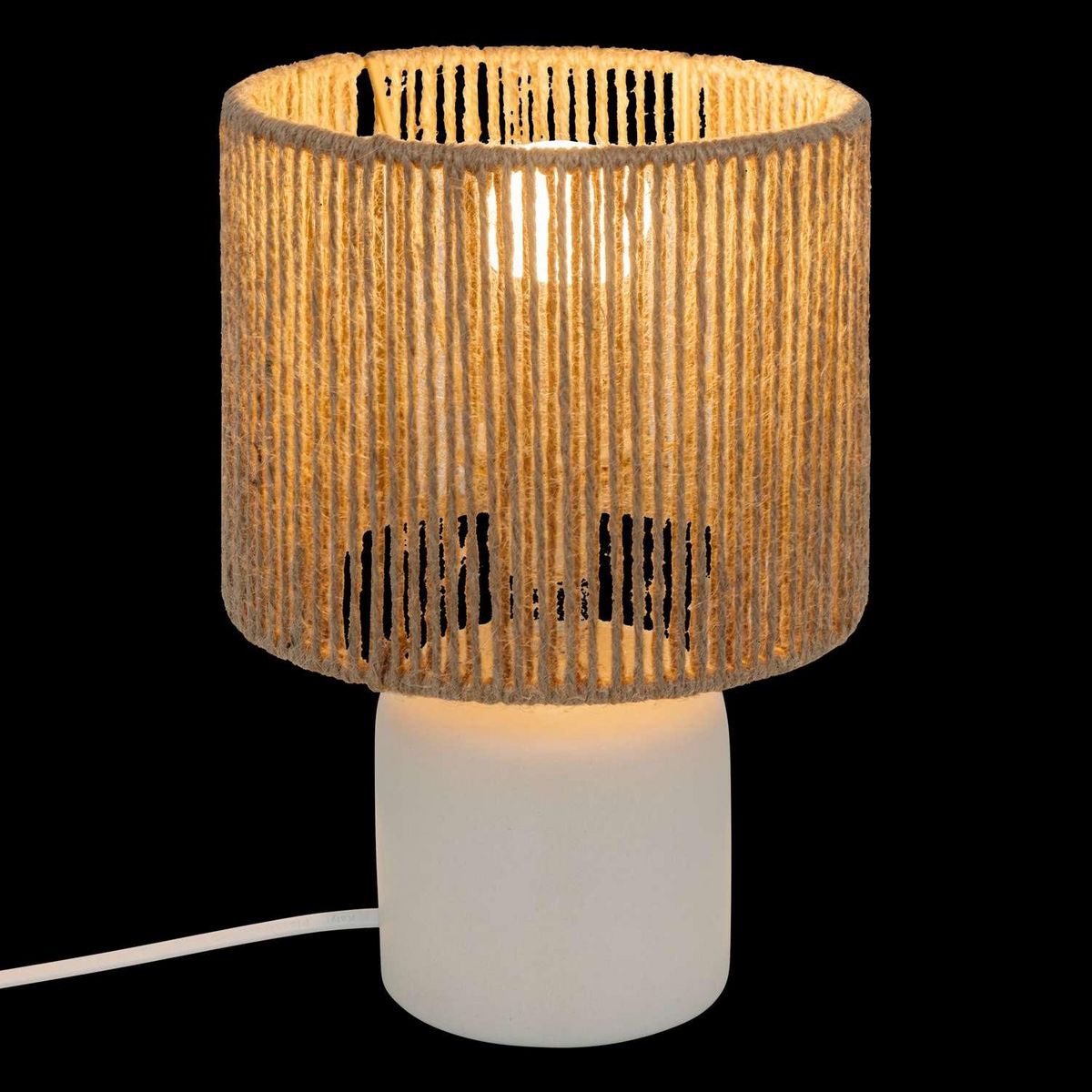 ATMOSPHERA Lampe cylindre en céramique
