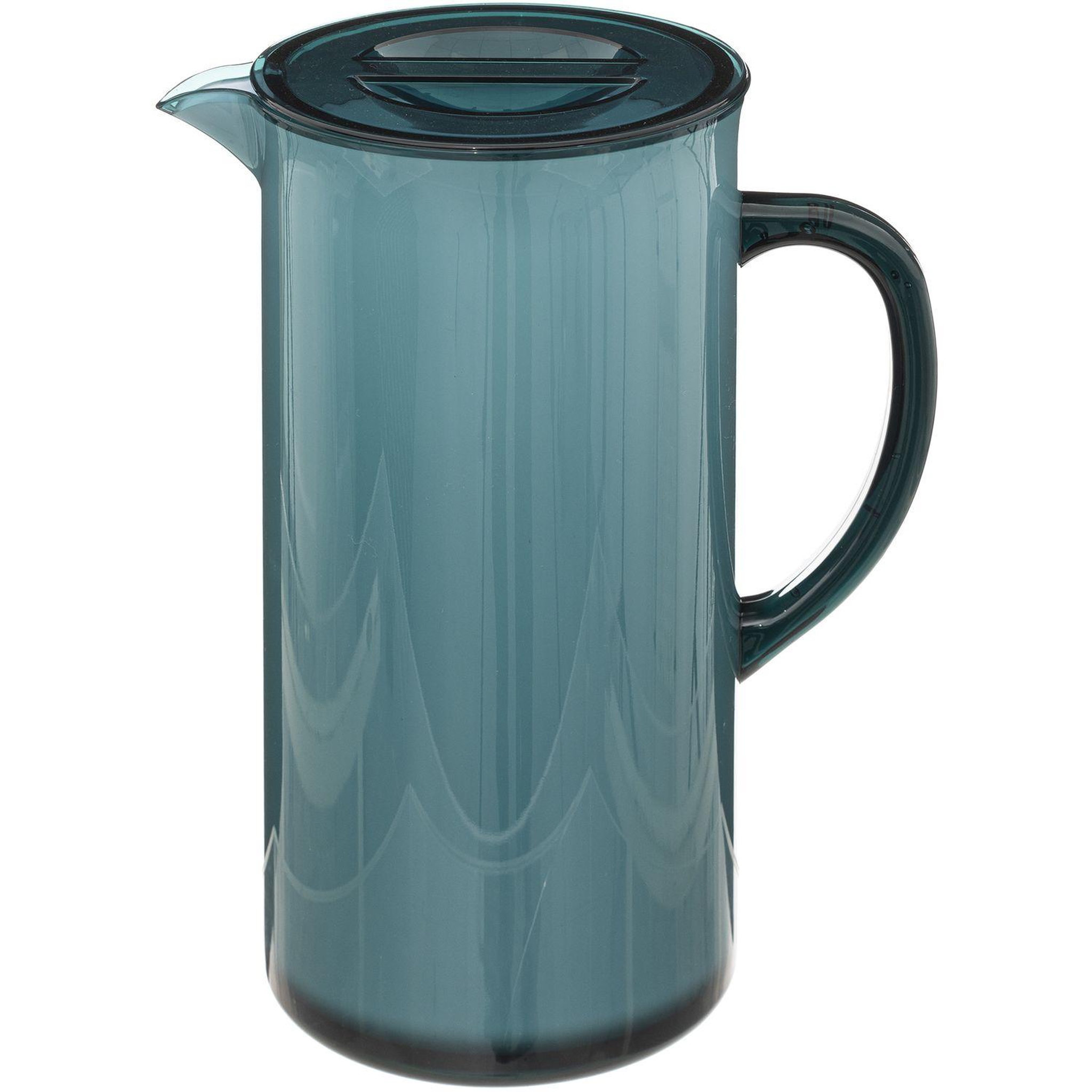 Pichet plastique bleu