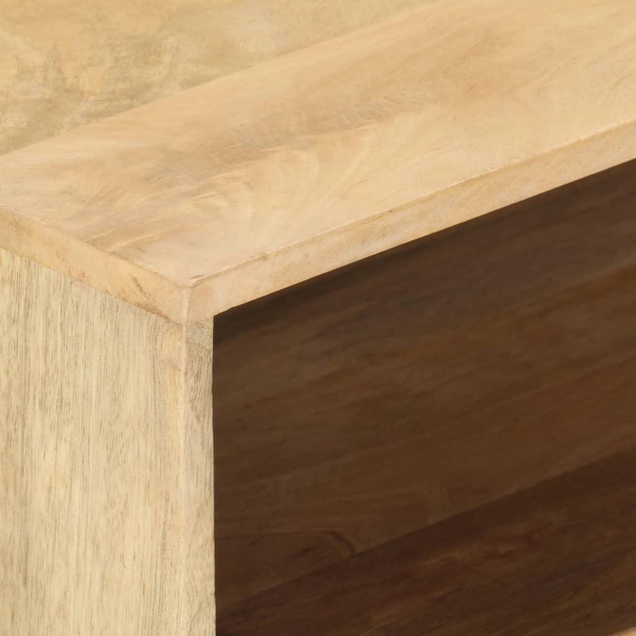 Voir la diapositive 5 : VIDAXL Table basse 95x50x42 cm bois de manguier massif