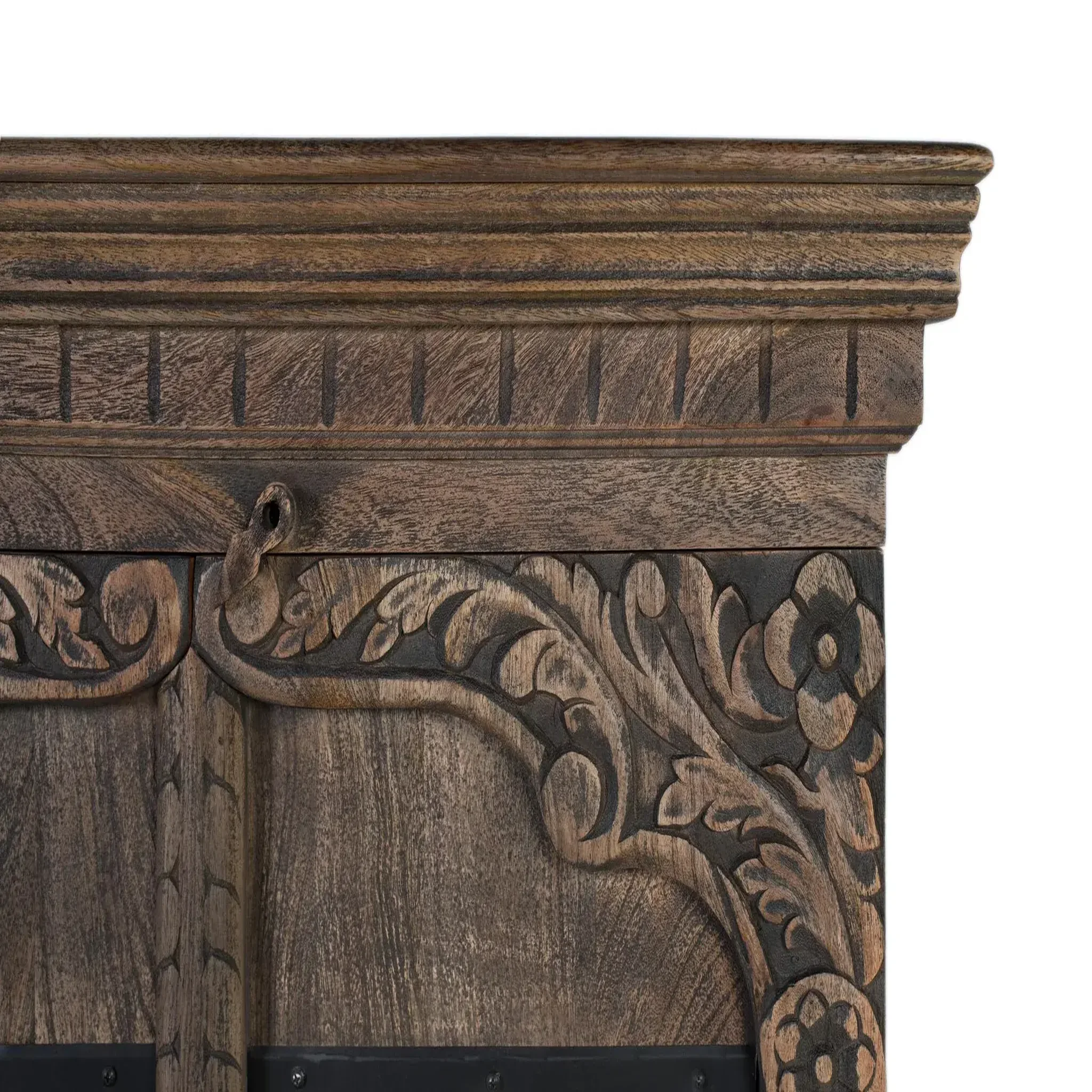 Voir la diapositive 2 : GINER Y COLOMER SL Buffet en bois de manguier 180cm style rustique moderne