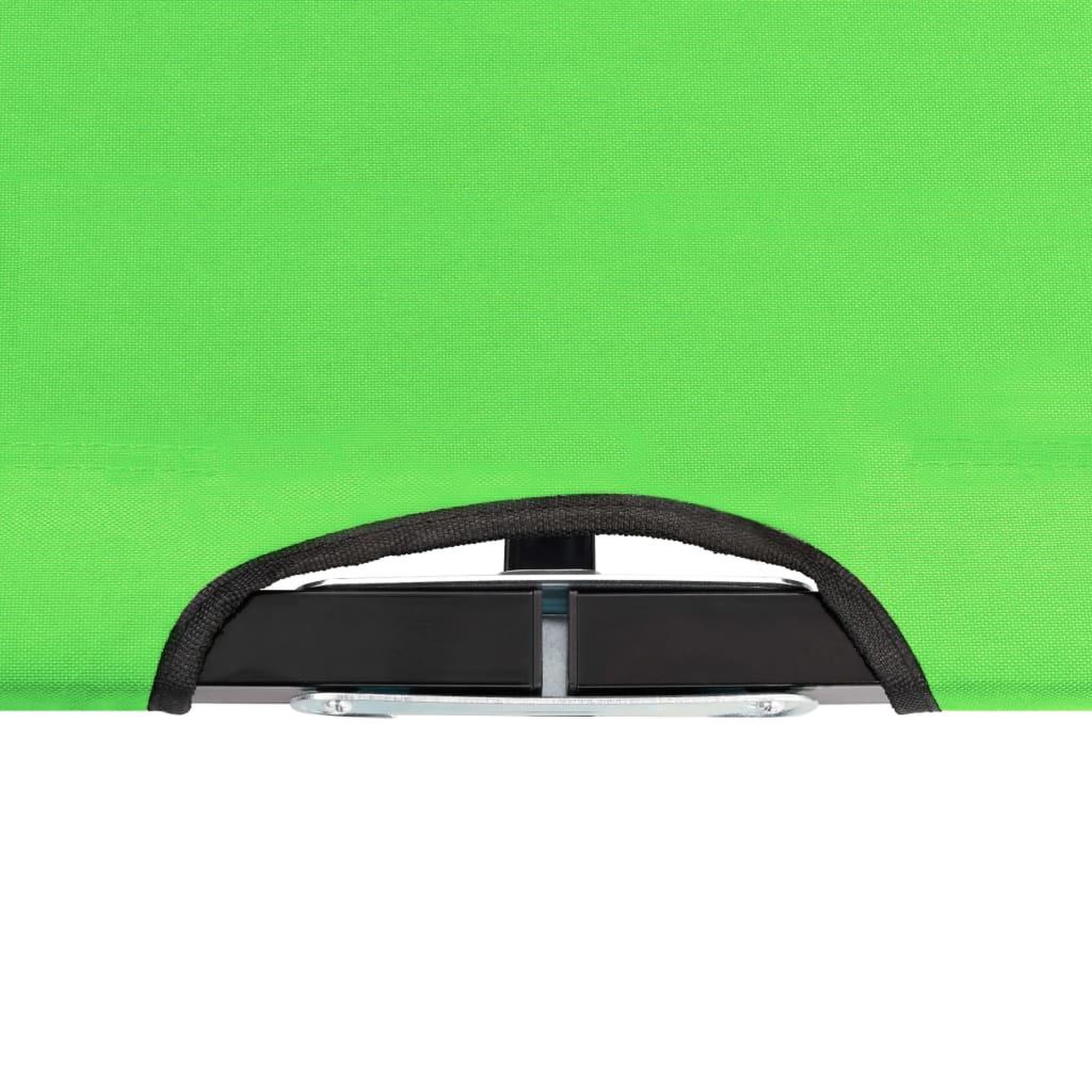 Voir la diapositive 5 : VIDAXL Chaise longue pliable 2 places vert acier