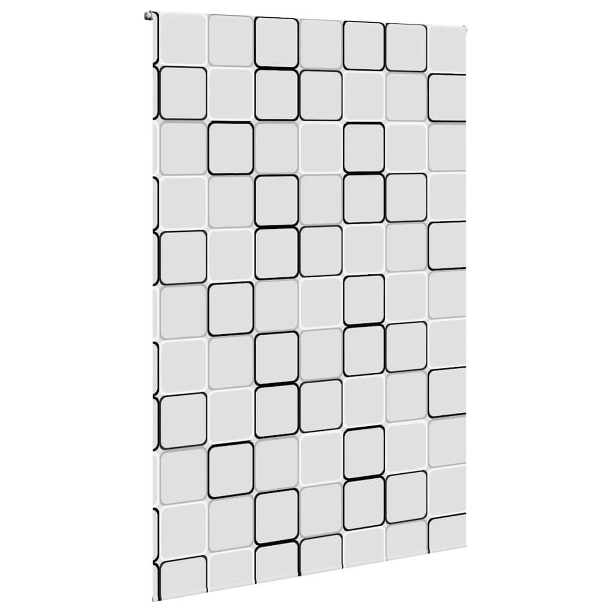 Voir la diapositive 3 : VIDAXL Store enrouleur de douche 150x240 cm largeur du tissu 146 cm