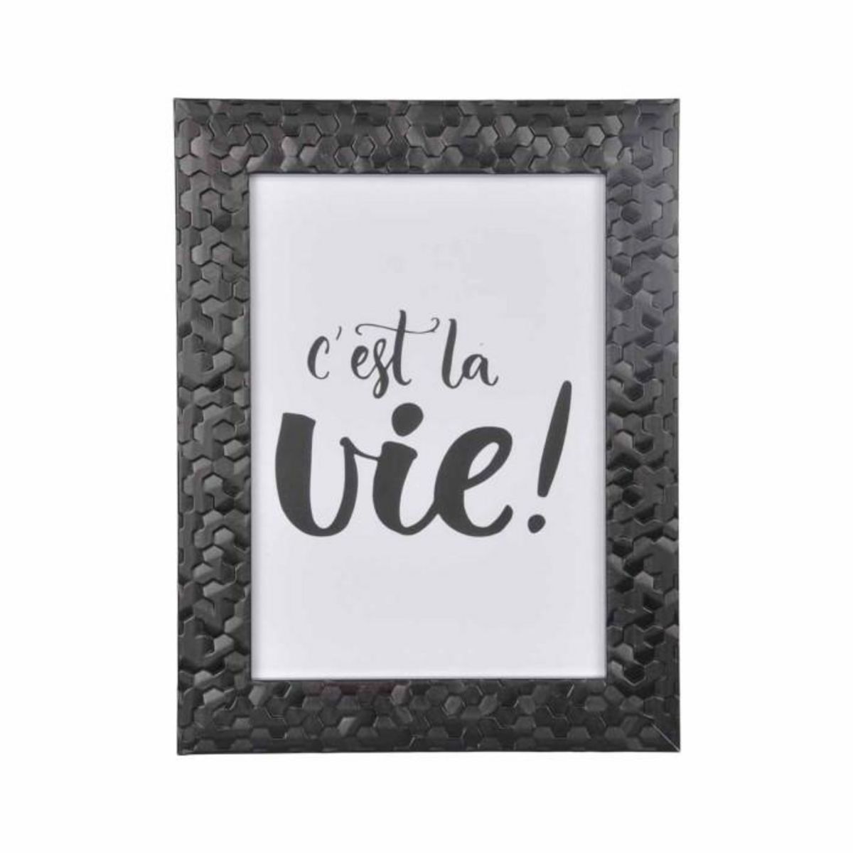 Paris Prix Cadre Photo Déco  Martelé  18x24cm Noir