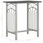 Voir la diapositive 6 : VIDAXL Ensemble de bar 3 pcs Bois et acier Noir