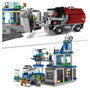 Voir la diapositive 5 : LEGO City 60316 Le Commissariat de Police, Set avec Jouets Camion de Poubelle et Hélicoptère