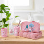 Voir la diapositive 3 : Paris Prix Set 4 Accessoires Salle de Bain Enfant  Chaton  Rose