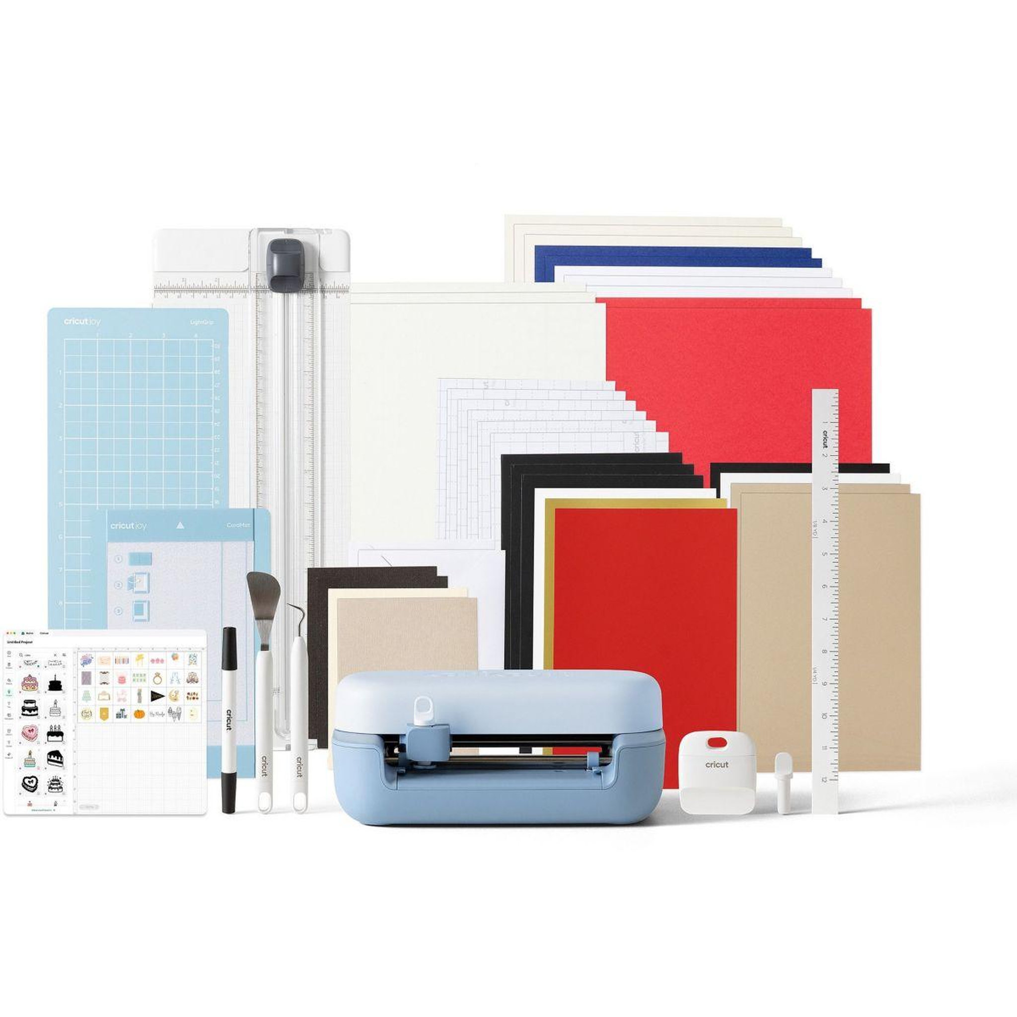 CRICUT Machine de découpe pack joy 2 bleu