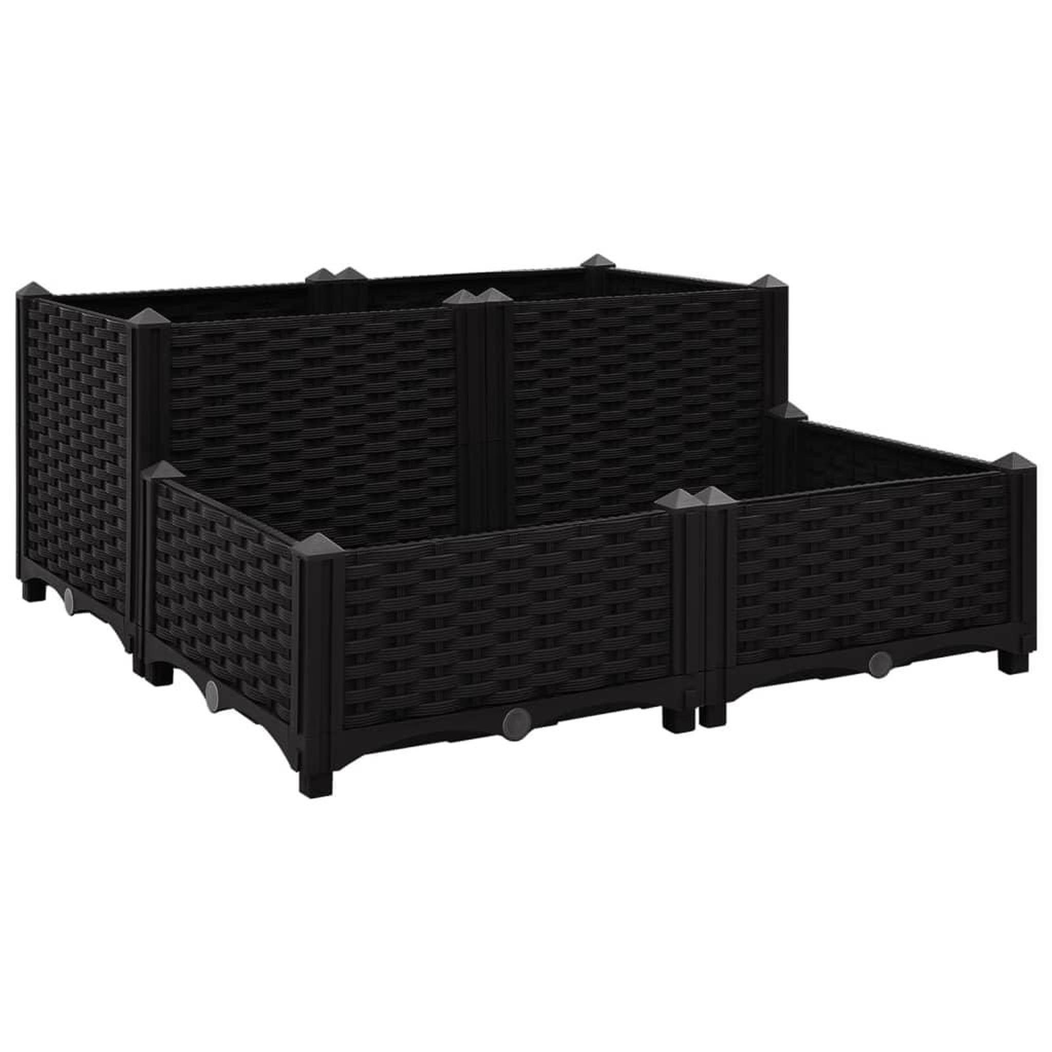 Voir la diapositive 2 : VIDAXL Lit sureleve 80x80x38 cm Polypropylene