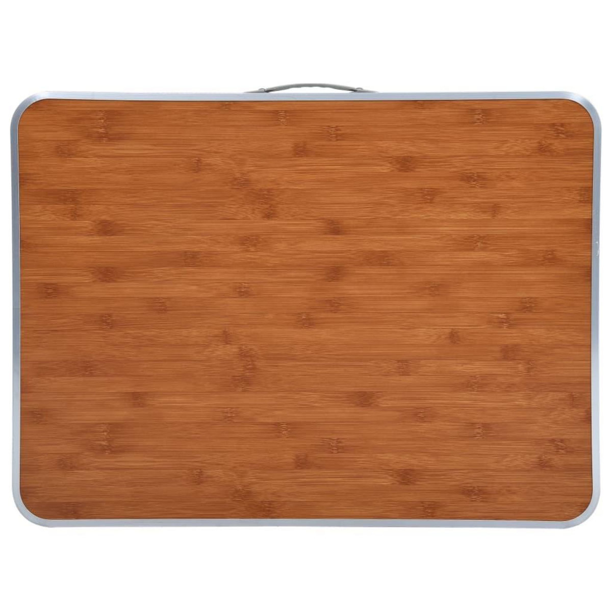 VIDAXL Table pliable de camping avec cadre en metal 80x60 cm