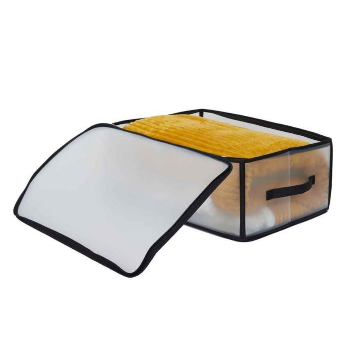 Paris Prix Housse de Rangement  Vêtements  52cm Transparent