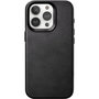 Voir la diapositive 1 : WOODCESSORIES Coque iPhone 15 Pro Cuir noir