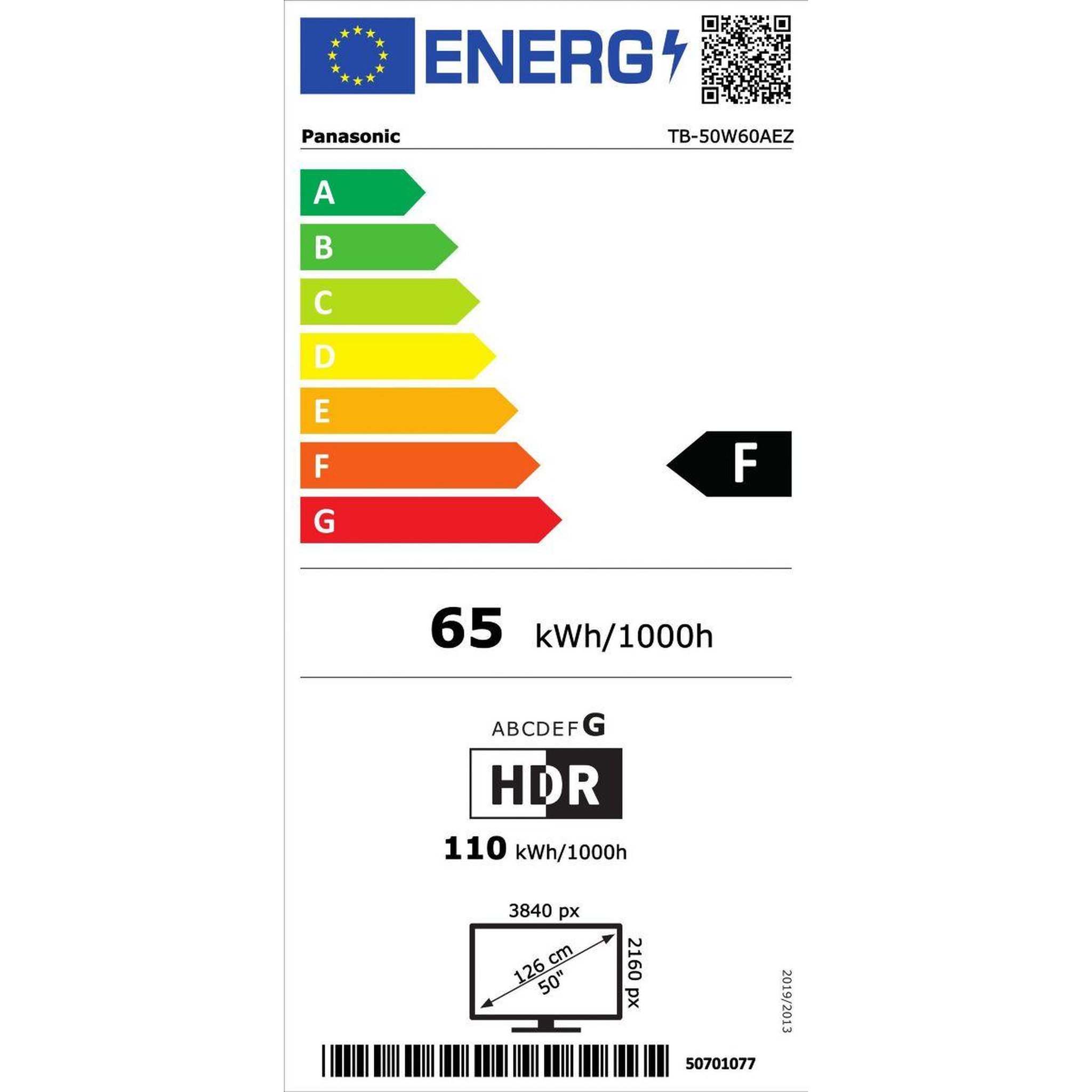 Voir la diapositive 6 : PANASONIC TV LED TB-50W60AEZ