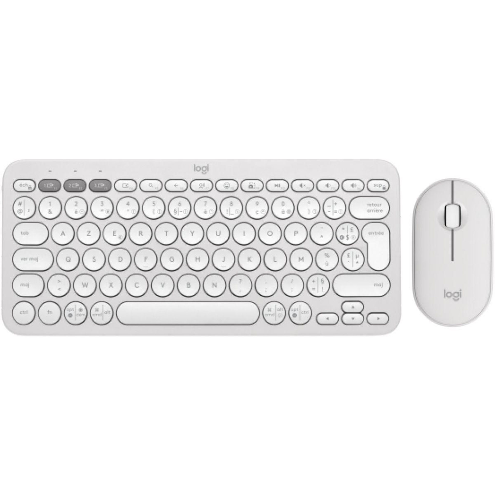 Logitech Clavier + Souris Combo Pebble 2