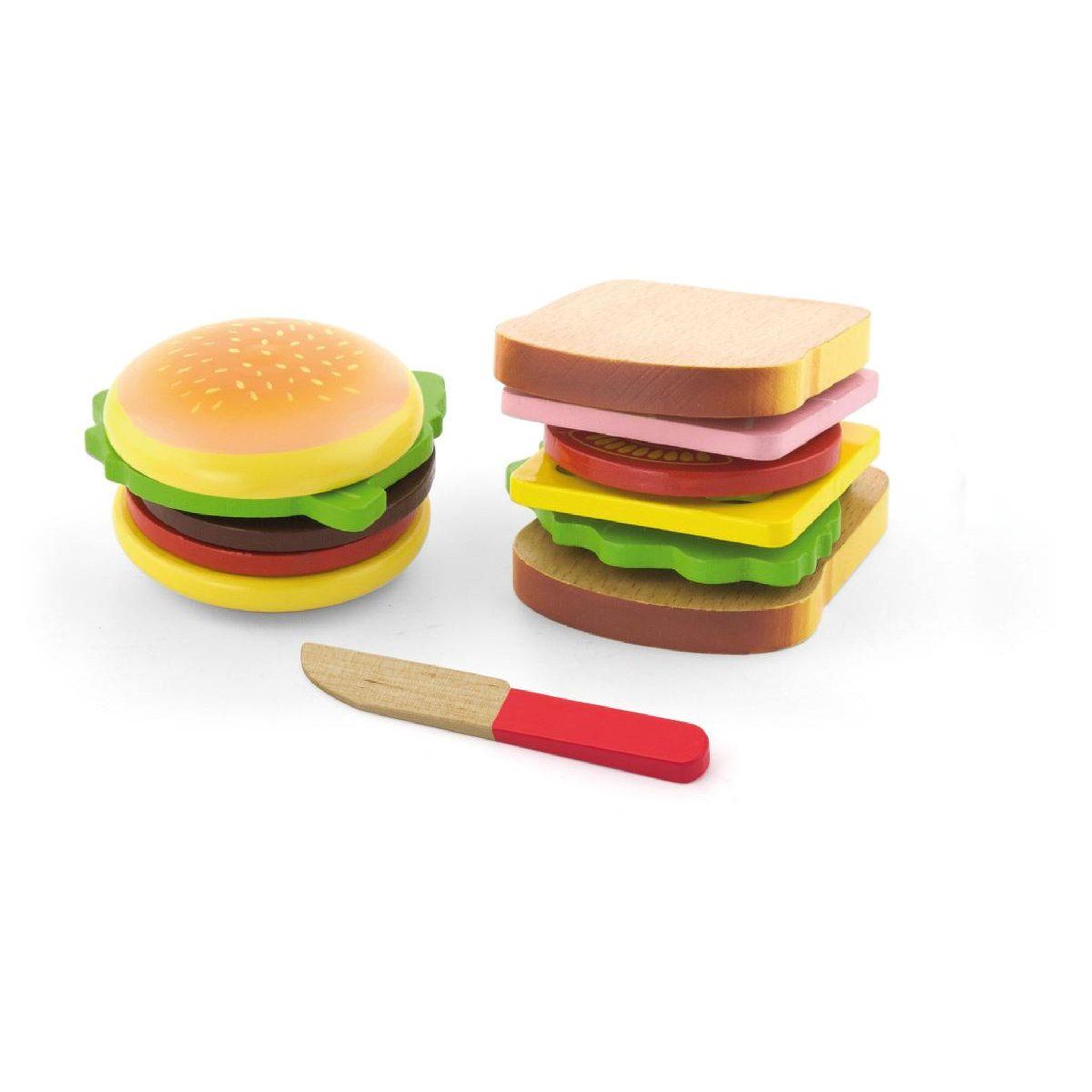 VIGA Aliments miniatures  50810 - Hamburger et Sandwich