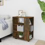 Voir la diapositive 3 : VIDAXL Armoire roulante Chene fume 60x35x75 cm Bois d'ingenierie