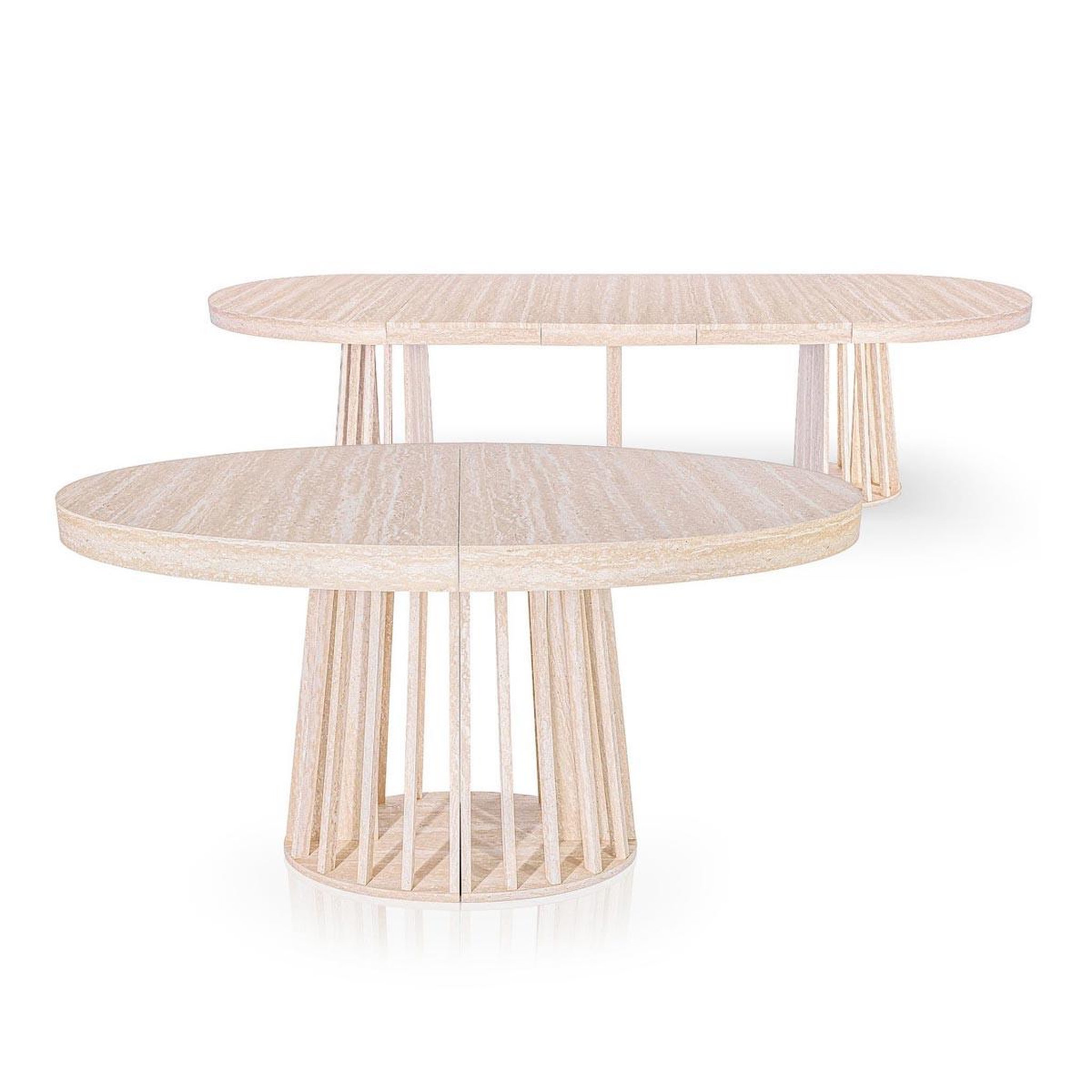 Voir la diapositive 2 : Paris Prix Table à manger extensible  lisa  150-300cm beige