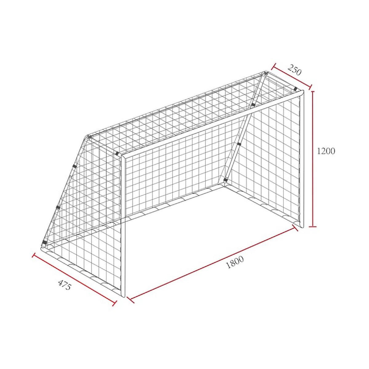 Axi House But de foot Cristiano 180 cm