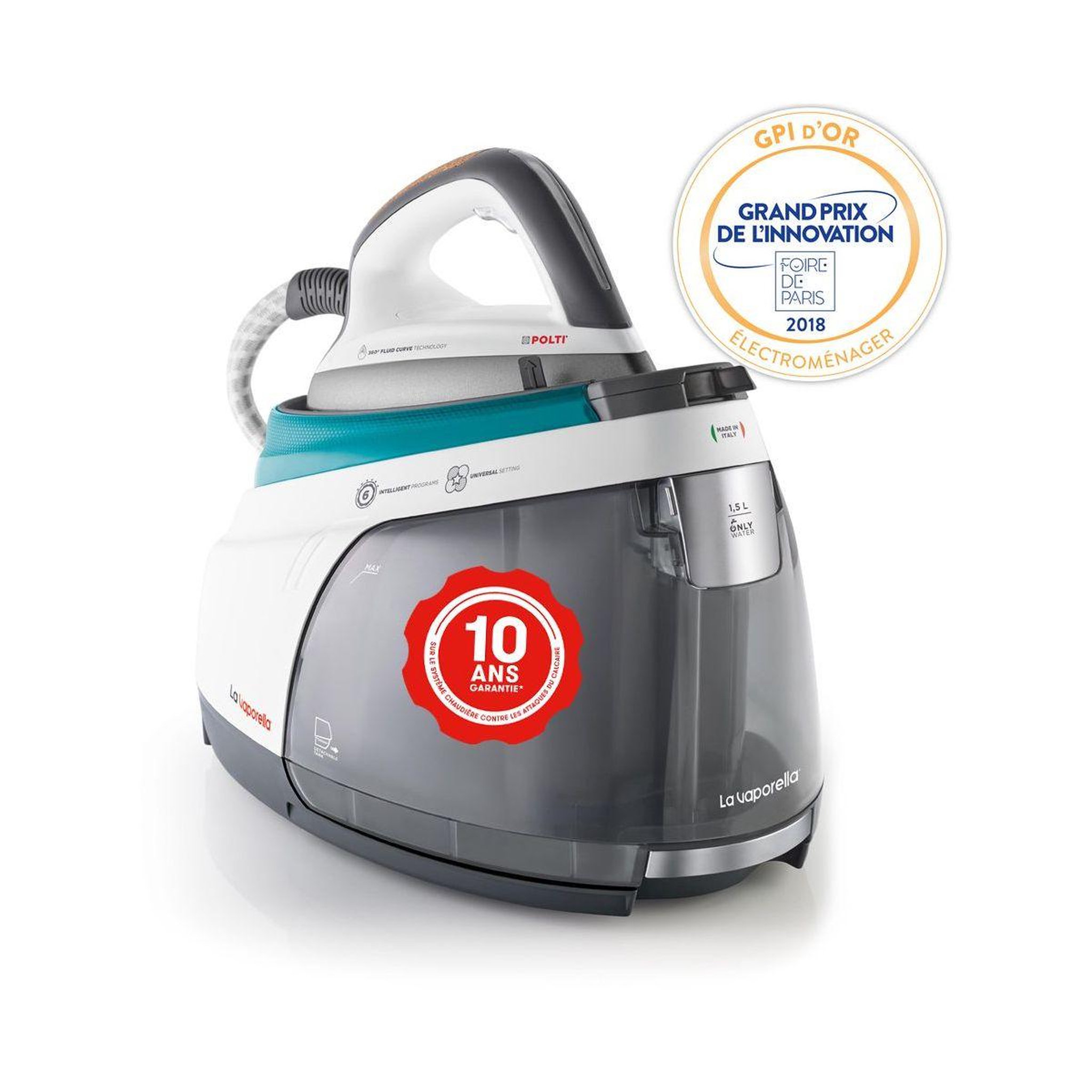 Voir la diapositive 5 : POLTI Centrale vapeur XT100C Vaporella