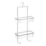 FIVE Support de Douche 2 Niveaux  Manta  58cm Argent