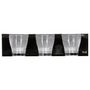 Voir la diapositive 3 : SECRET DE GOURMET Lot de 3 Mugs en Verre  Abel  11cl Transparent