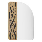 Paris Prix Miroir Mural Déco  Terry  90cm Naturel & Noir