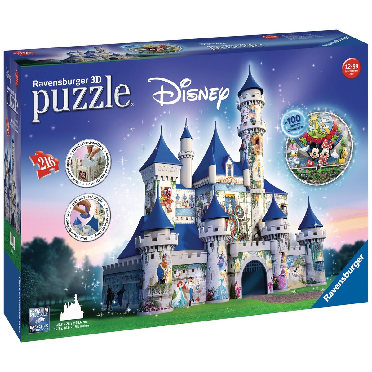 RAVENSBURGER  Puzzle 3D Château Disney