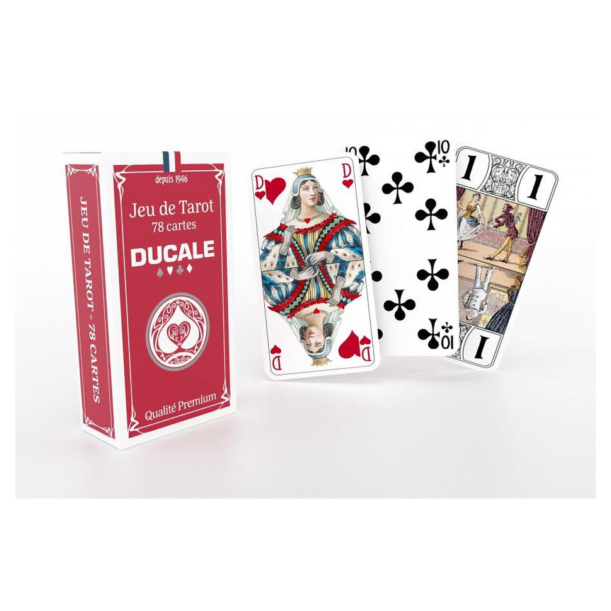 Voir la diapositive 4 : Cartamundi Ducale origine jeu de tarot