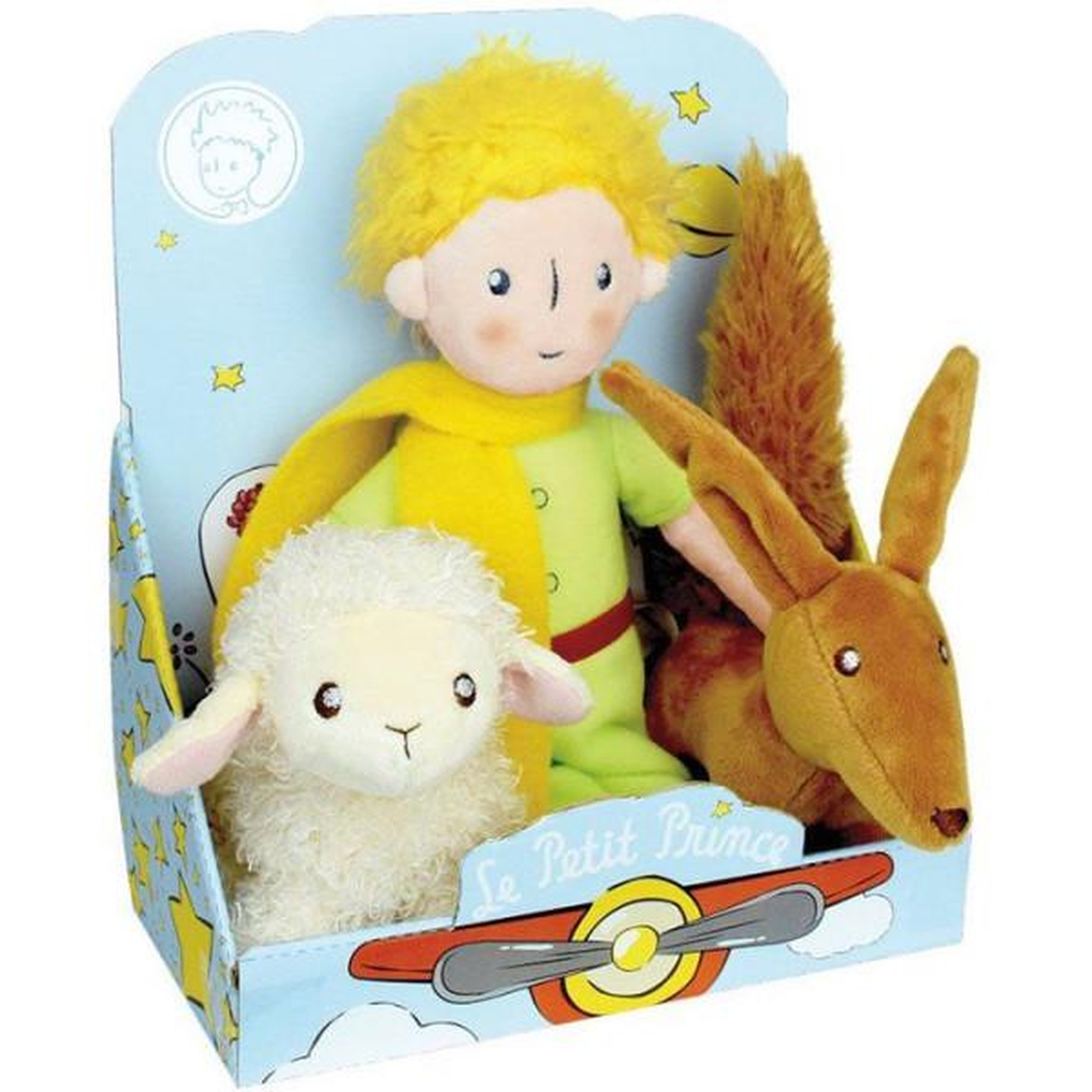 Voir la diapositive 3 : JEMINI Coffret de peluches - Le Petit Prince - JEMINI - 3 personnages - Ultra douces - Des la naissance