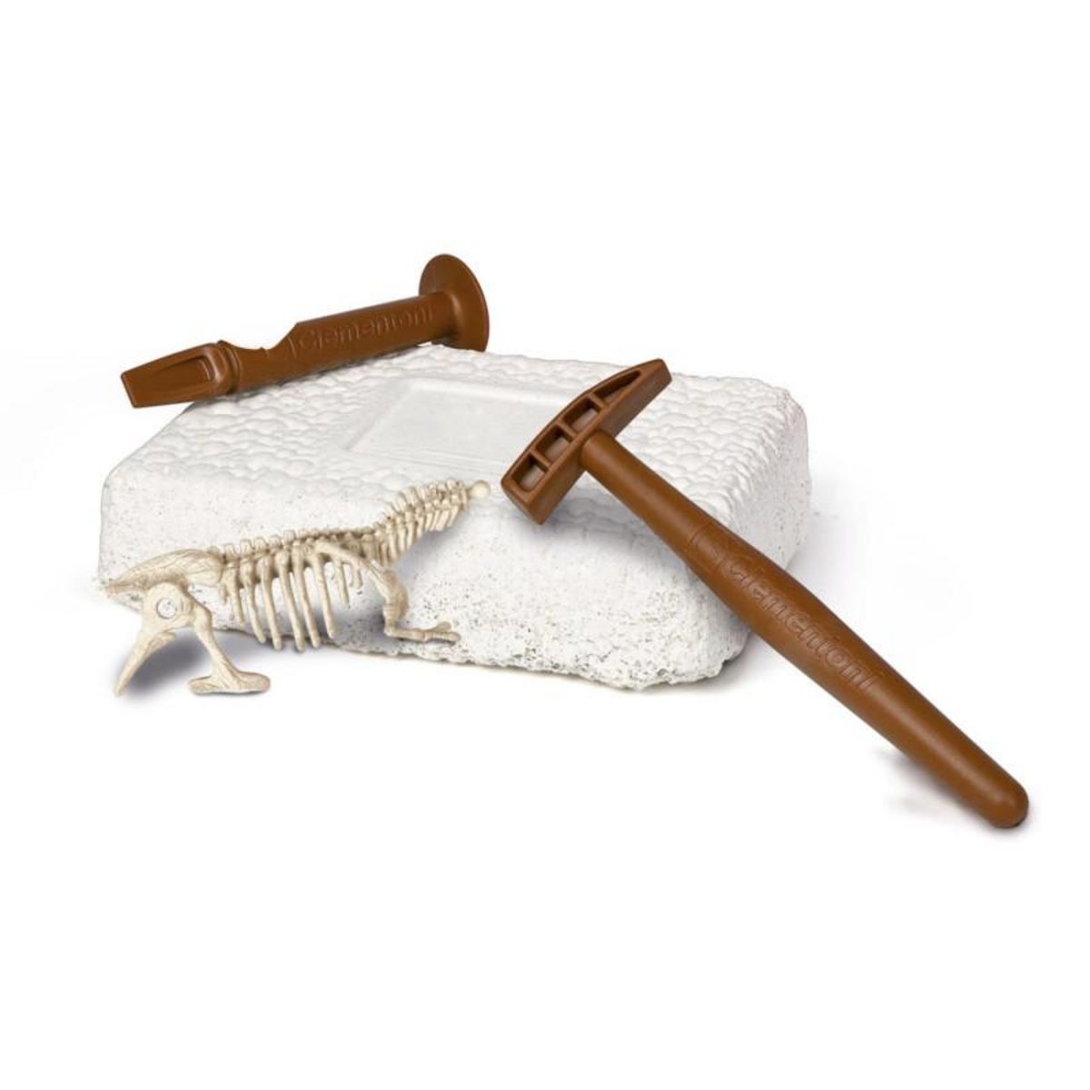 CLEMENTONI Clementoni Jurassic World Triceratops Velociraptor Digging Set 19289