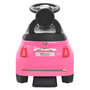 Voir la diapositive 4 : VIDAXL Voiture à chevaucher Fiat 500 rose