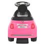 Voir la diapositive 4 : VIDAXL Voiture à chevaucher Fiat 500 rose