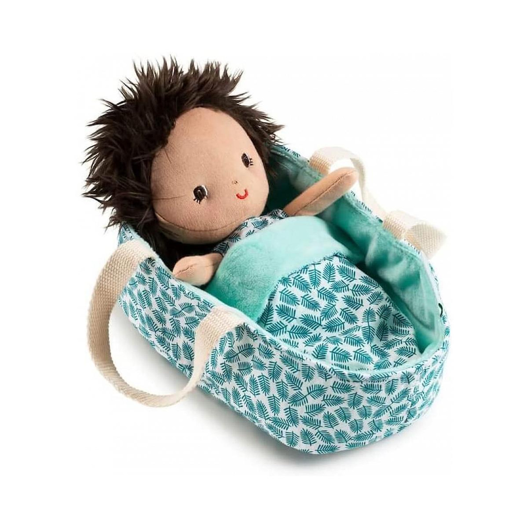 LILLIPUTIENS Poupée Ari Bebe et couffin