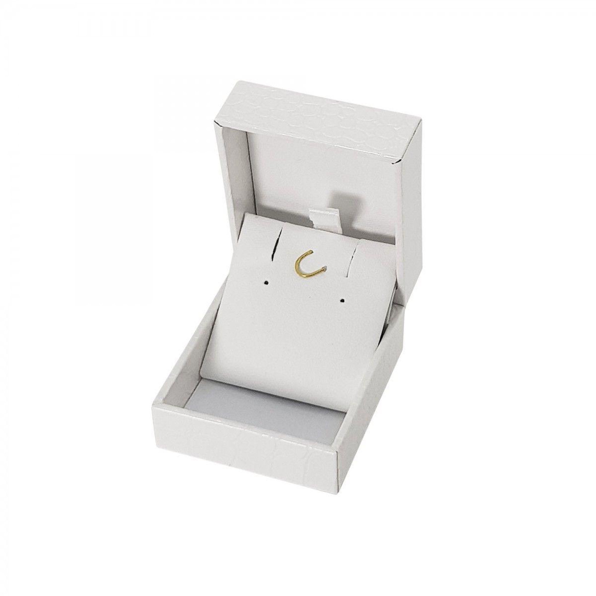 SC CRYSTAL Ecrin Luxe blanc pour collier ou boucles d'oreilles sans logo