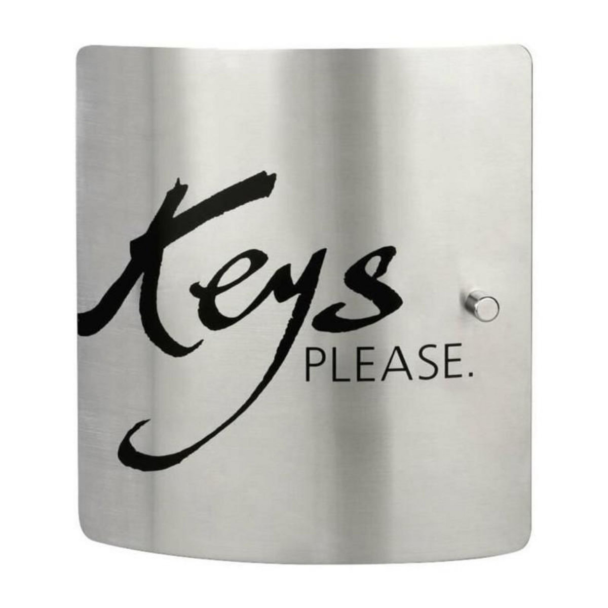 BURG WACHTER Armoire a clé - BURG WACHTER - 6205/10 Ni KEYS PLEASE - Inox, 10 crochets, fermeture aimant réglable