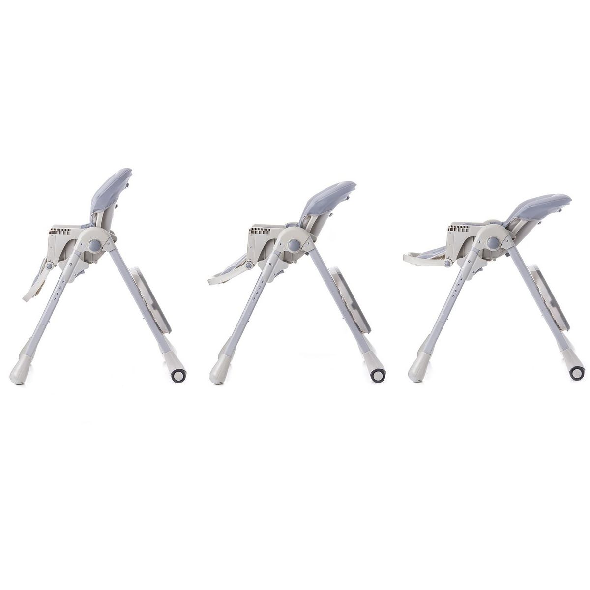 Baby Tiger Baby Tiger chaise haute BENJI gris