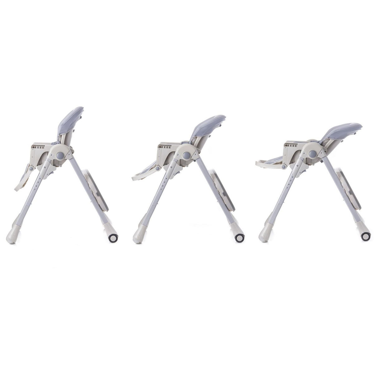 Baby Tiger Baby Tiger chaise haute BENJI gris