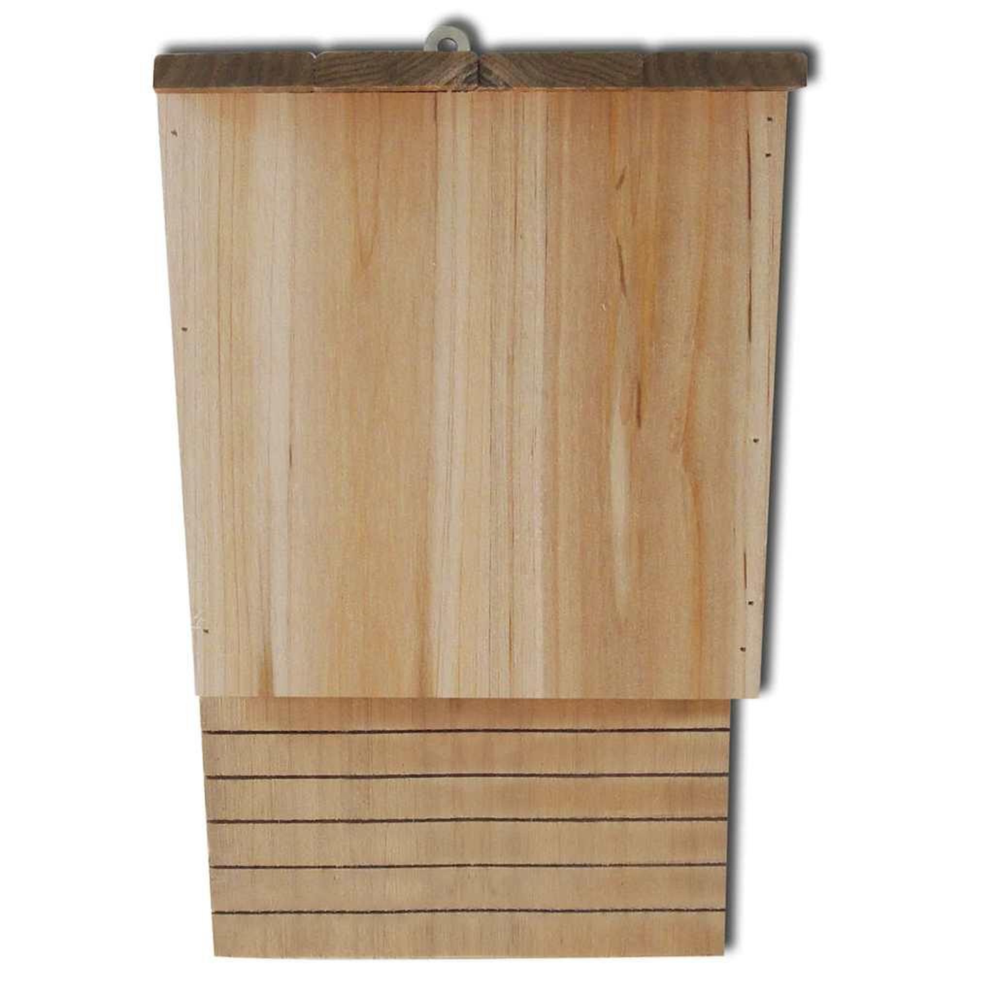 Voir la diapositive 4 : VIDAXL Maison pou chauve-souris 4 pcs 22 x 12 x 34 cm bois