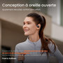 Voir la diapositive 3 : SHOKZ Ecouteurs OpenFit Air Noir