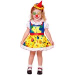 WIDMANN Déguisement Reine des Clowns - Enfant - 4/6 ans (104 à 116 cm)