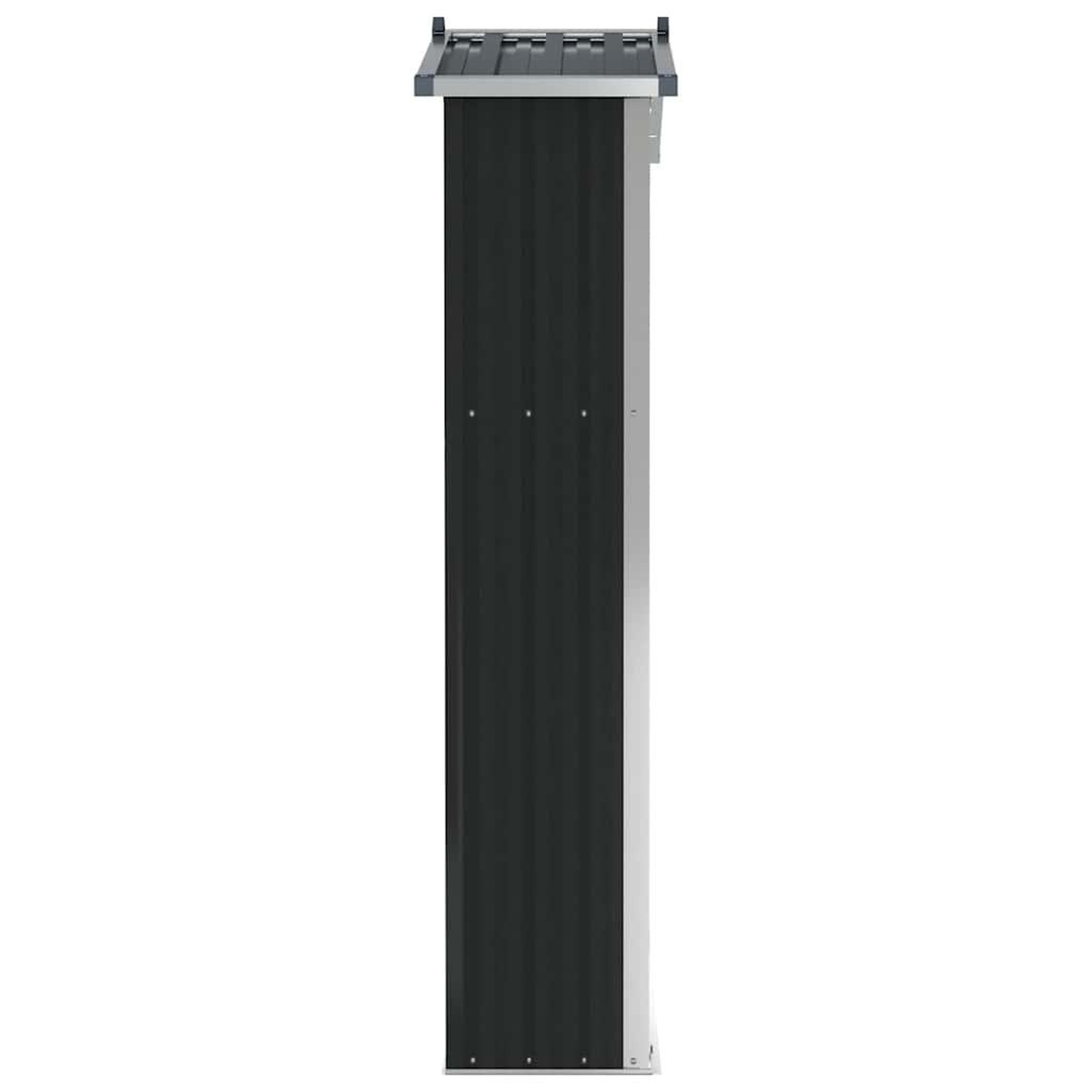 Voir la diapositive 5 : VIDAXL Abri de jardin Anthracite 116x45x175 cm Acier galvanise