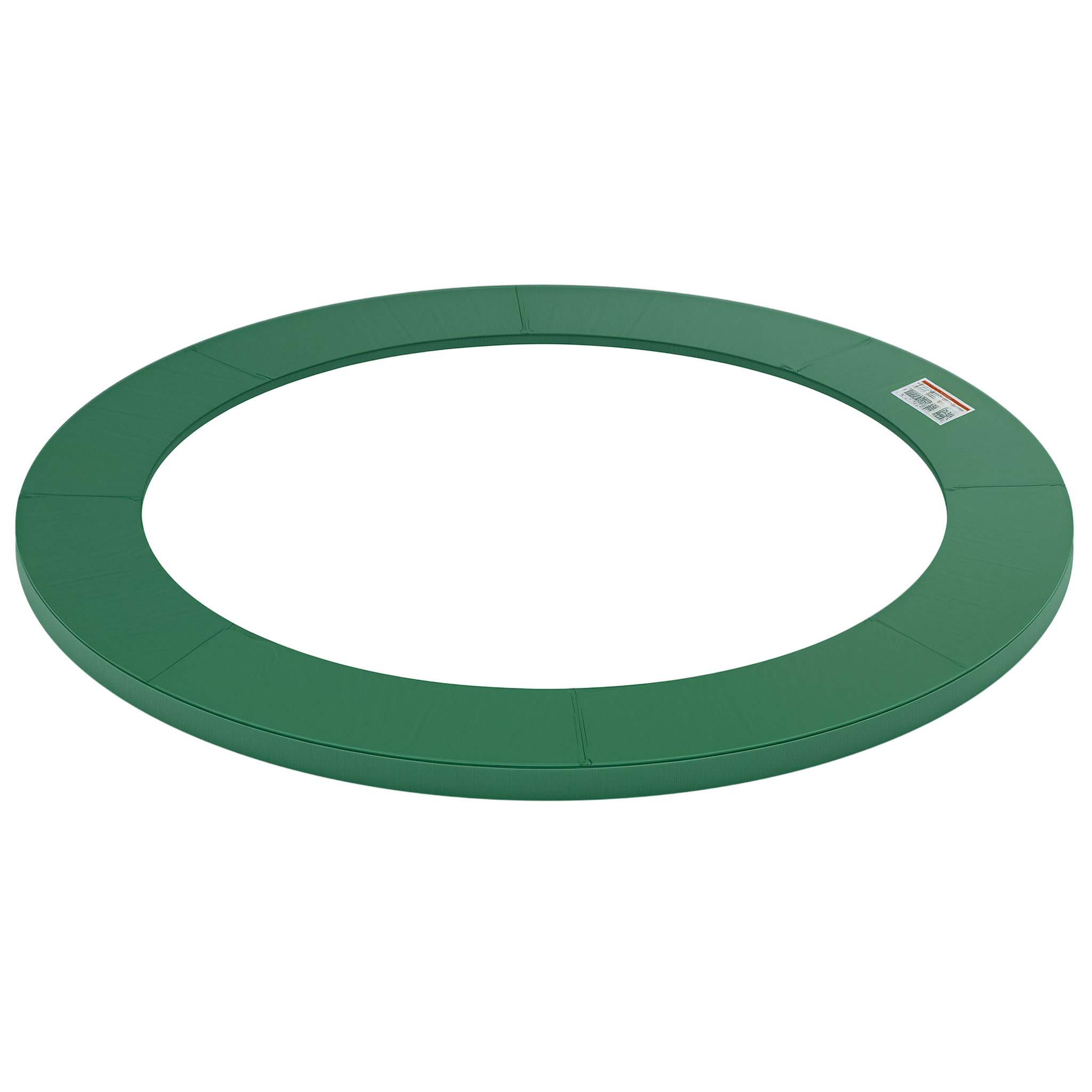 HOMCOM Couvre-ressort trampoline dia. 305 cm PVC PE haute densité rembourrage 15 mm vert