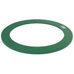 HOMCOM Couvre-ressort trampoline dia. 305 cm PVC PE haute densité rembourrage 15 mm vert
